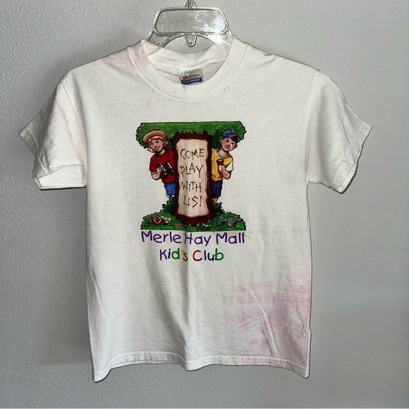 Hanes Other - Hanes White Short Sleeve Tee with Graphic design youth M 10-12 y.o.